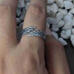Wings of Light – Adjustable Sterling Style Ring - Image 3