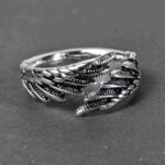 Wings of Light – Adjustable Sterling Style Ring - Image 4