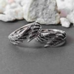 Wings of Light – Adjustable Sterling Style Ring - Image 2
