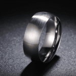 Astra Ring - Minimalist Matte Stainless Steel Band Ring