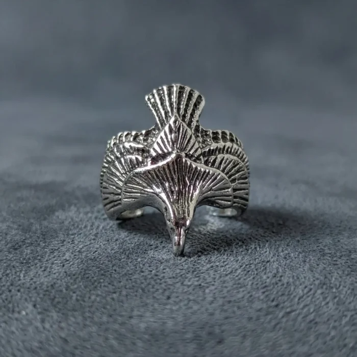 Wings of Power – Adjustable Eagle Ring - Image 3
