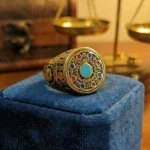 Mystic Compass – Vintage Symbol Ring - Image 5