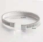 Titan Weave – Modern Cuff Bracelet - Image 4