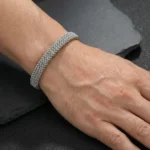 Titan Weave – Modern Cuff Bracelet - Image 3